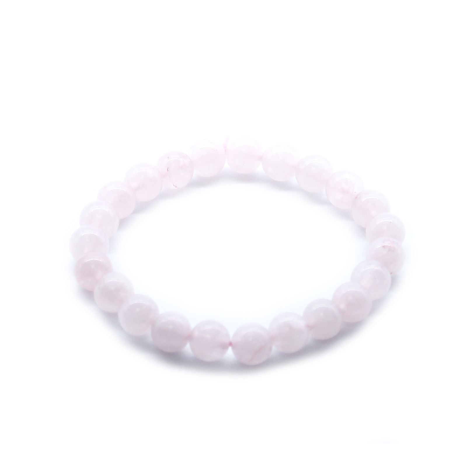 Natural Rose Quartz Crystal Bracelet
