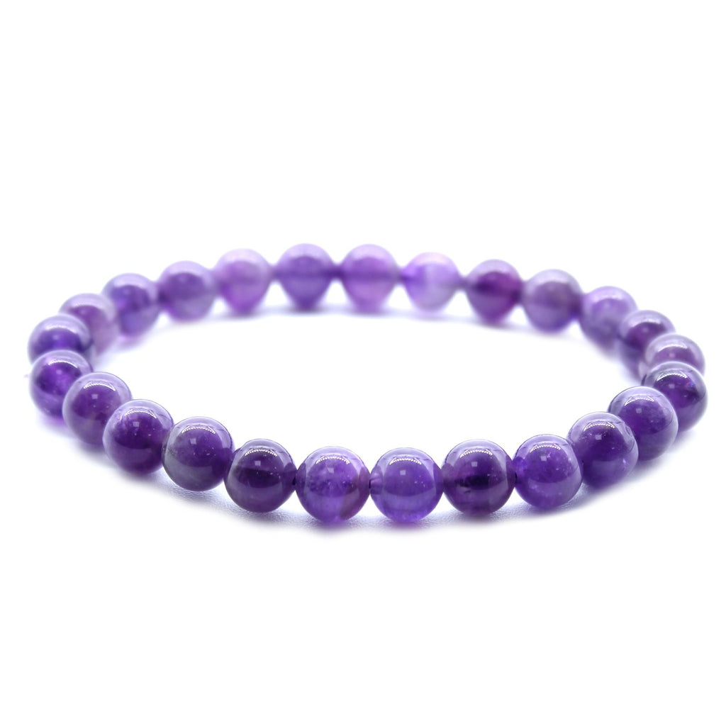 Natural Amethyst Crystal Bracelet