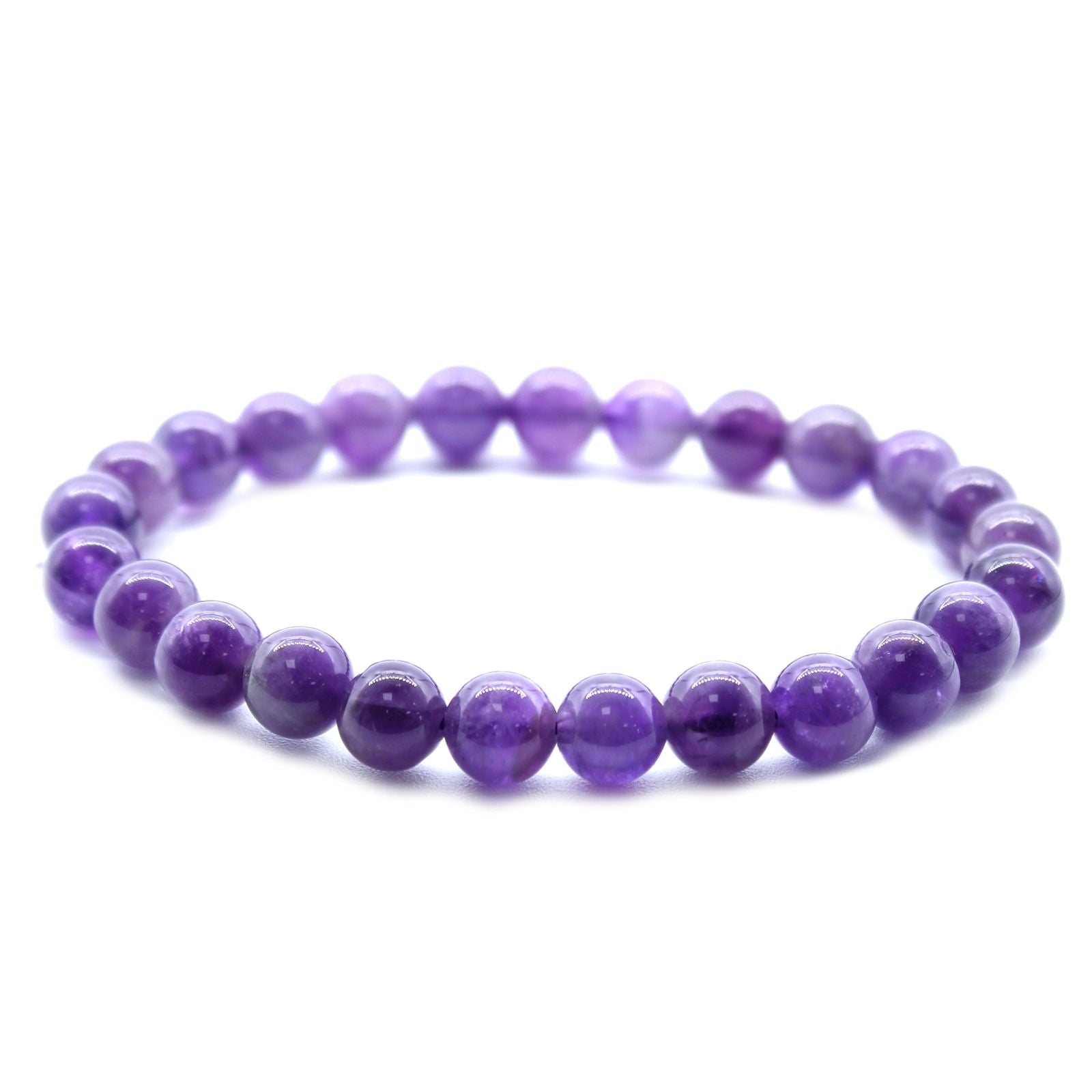 Natural Amethyst Crystal Bracelet