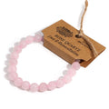 Natural Rose Quartz Crystal Bracelet