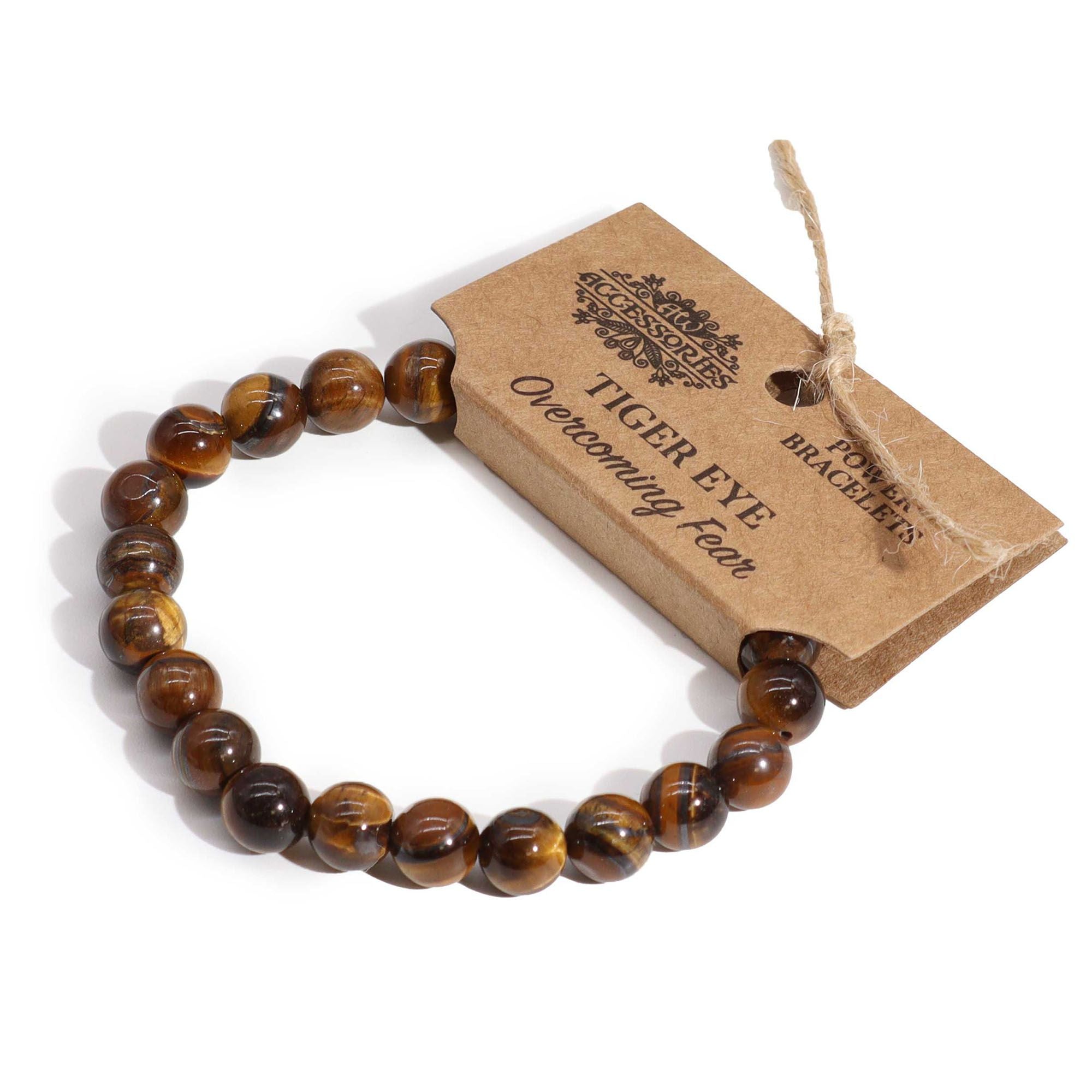 Natural Tiger's Eye Crystal Bracelet