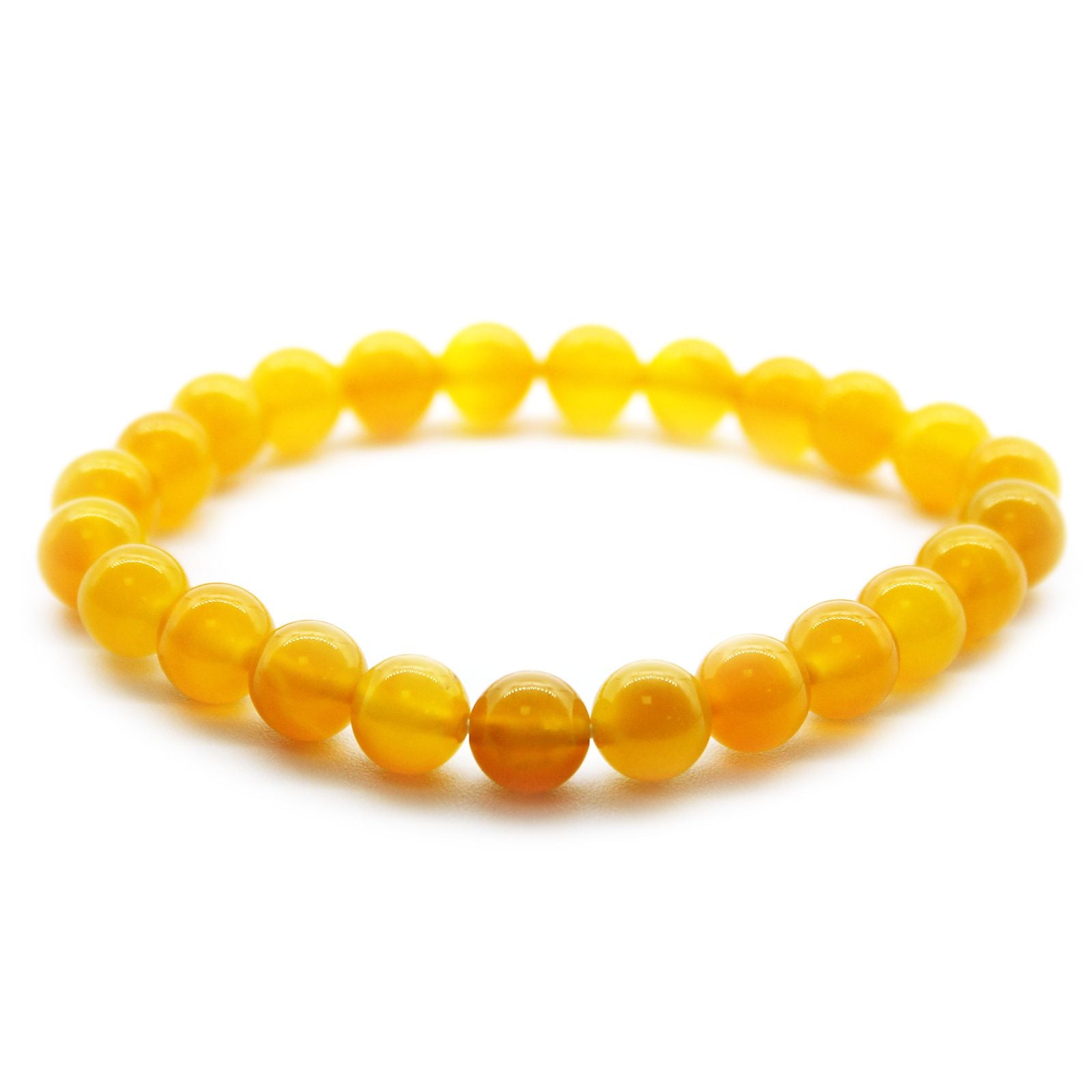 Natural Yellow Calcite Crystal Bracelet