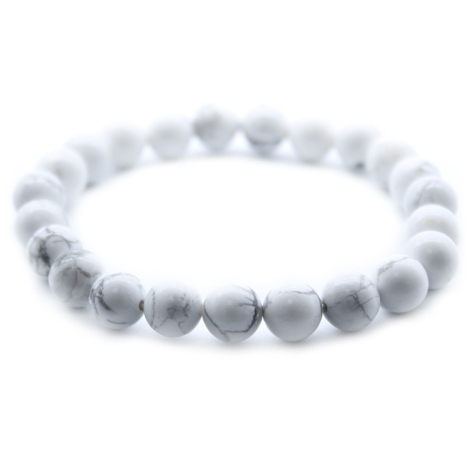 Natural White Jasper Crystal Bracelet