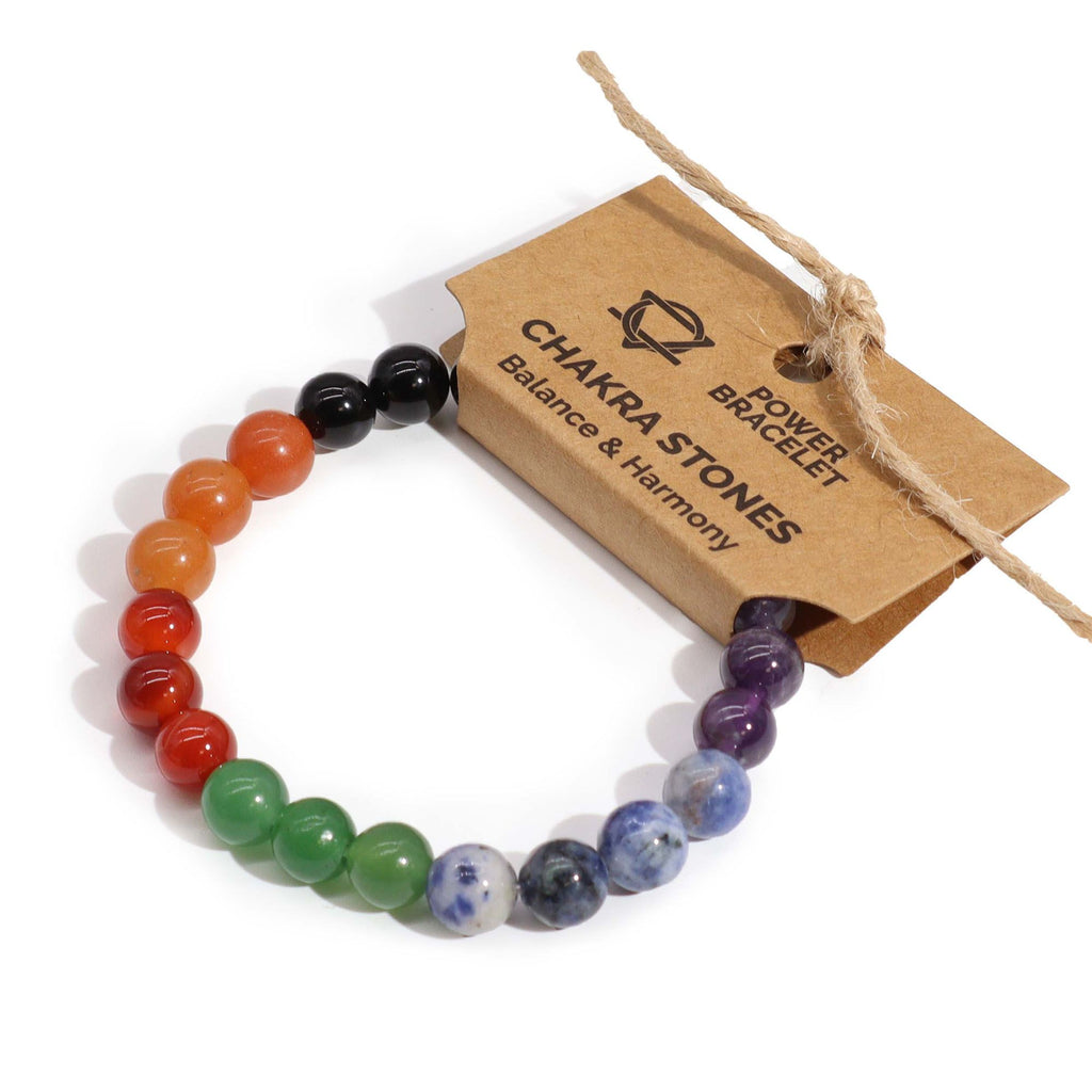 Natural Chakra Crystals Bracelets