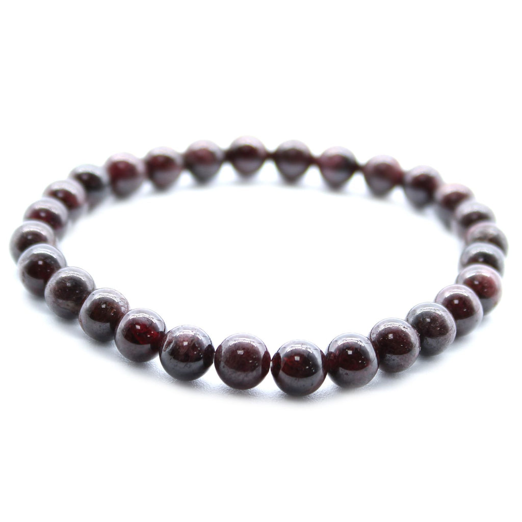 Natural Blood Garnet Crystal Bracelet