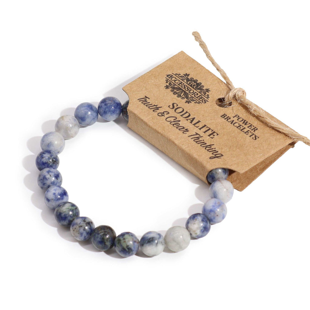 Natural Sodalite Crystal Bracelet