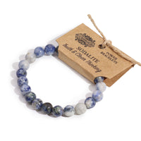 Natural Sodalite Crystal Bracelet